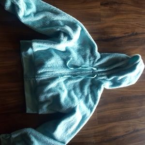Hoodie from Forever 21 pale teal/ baby blue